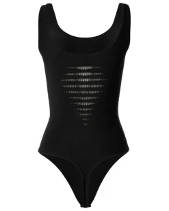 Slash String Body - Schwarz