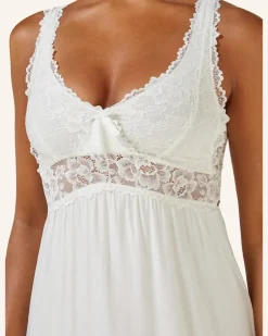 Slipdress Nora Lace weiss