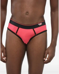 Slip mit Logo-Patch - Rosa