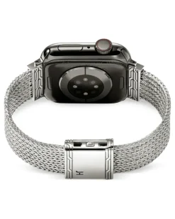 Smartwatch-Armband aus Sterlingsilber 18mm