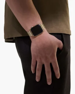 Smartwatch-Armband aus Sterlingsilber mit Diamanten 18mm