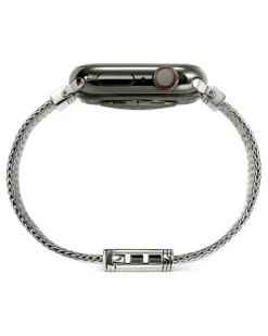 Smartwatch-Armband aus Sterlingsilber mit Diamanten 18mm