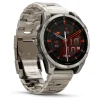 Smartwatch Fenix 8 - 47 mm AMOLED Sapphire Graphit Titanium Titan Silber
