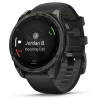 Smartwatch Fenix 8 - 47 mm AMOLED Sapphire Schwarz Carbongrau Titan DLC