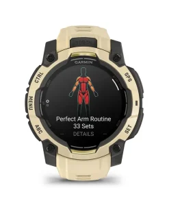 Smartwatch Instinct® 3 AMOLED - 45 mm Grau/Citrine