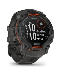 Smartwatch Instinct 3 Solar 50 mm Kohle/Schwarz