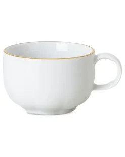 Sonetto Espressotassen-Set mit Wellenrand - Weiß