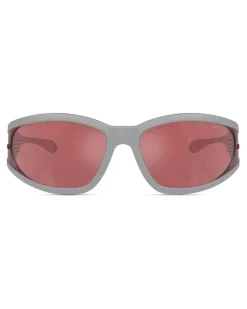 Sonnenbrille aus acetat mit rechteckigen gläsern - Sonnenbrille - Unisex - Bunt