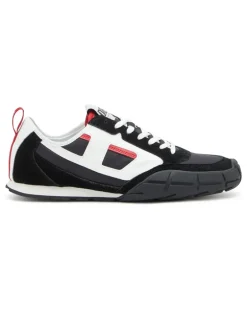 S-Pagodha-Sneakers aus Leder, Wildleder und Ripstop - Sneakers - Herren - Bunt