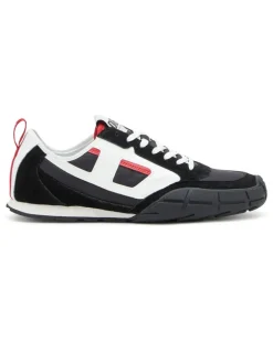 S-Pagodha-Sneakers aus Leder, Wildleder und Ripstop - Sneakers - Herren - Bunt
