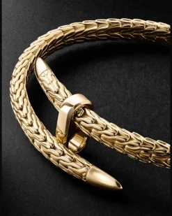 Spear Gold Cuff