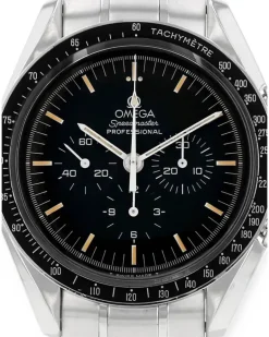 1990 Speedmaster Professional Armbanduhr 42mm - Schwarz