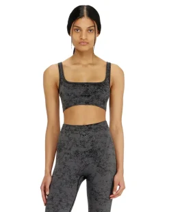 Sport-BH mit Utility-Print - BHs - Damen - Grau