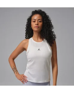 Sport Essentials Dri-FIT ärmelloses Oberteil (Damen) - Weiß