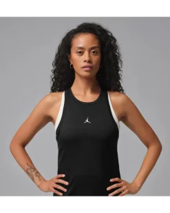 Sport Essentials Dri-FIT ärmelloses Oberteil (Damen) - Schwarz