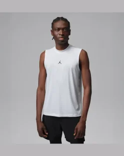 Sport Essentials Dri-FIT ärmelloses Oberteil (Herren) - Weiß