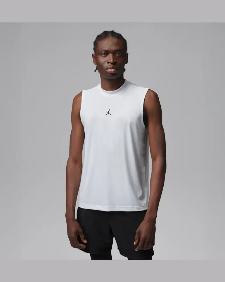 Sport Essentials Dri-FIT ärmelloses Oberteil (Herren) - Weiß