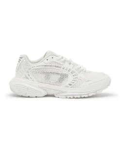 S-Pro-V-Dense - Mesh-Sneaker mit Kristallen - Sneakers - Damen - Weiss