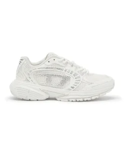 S-Pro-V-Dense - Mesh-Sneaker mit Kristallen - Sneakers - Damen - Weiss