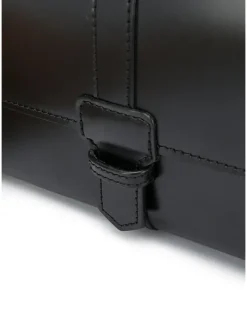 square belt bag - Schwarz
