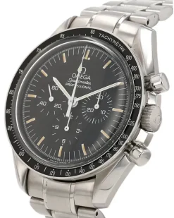 1990s Speedmaster Armbanduhr 42mm - Schwarz
