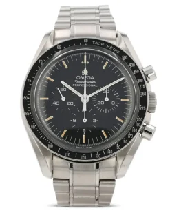 1990s Speedmaster Armbanduhr 42mm - Schwarz