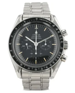 1990s Speedmaster Armbanduhr 42mm - Schwarz