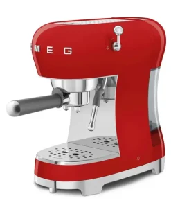 50s Style Espressomaschine - Rot