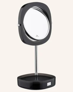 Standkosmetikspiegel Crystal Line grau Anthrazit