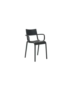 Stapelbarer Sessel Generic - Schwarz - Polypropylen - Designer Philippe Starck