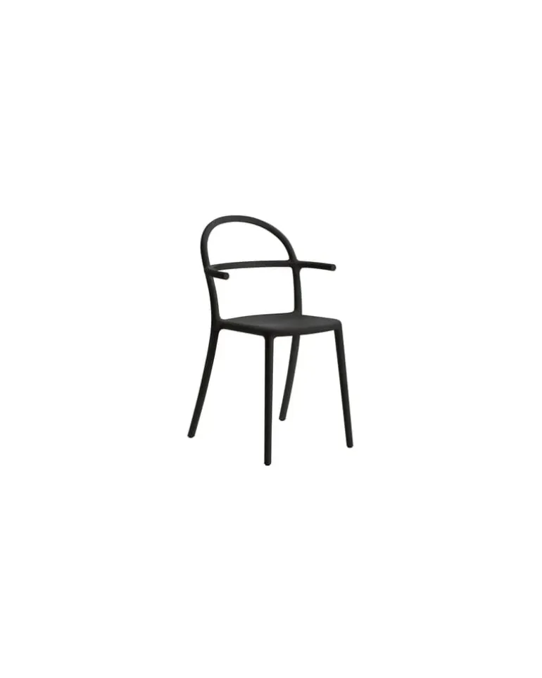 Stapelbarer Sessel Generic - Schwarz - Prolypopylen - Designer Philippe Starck
