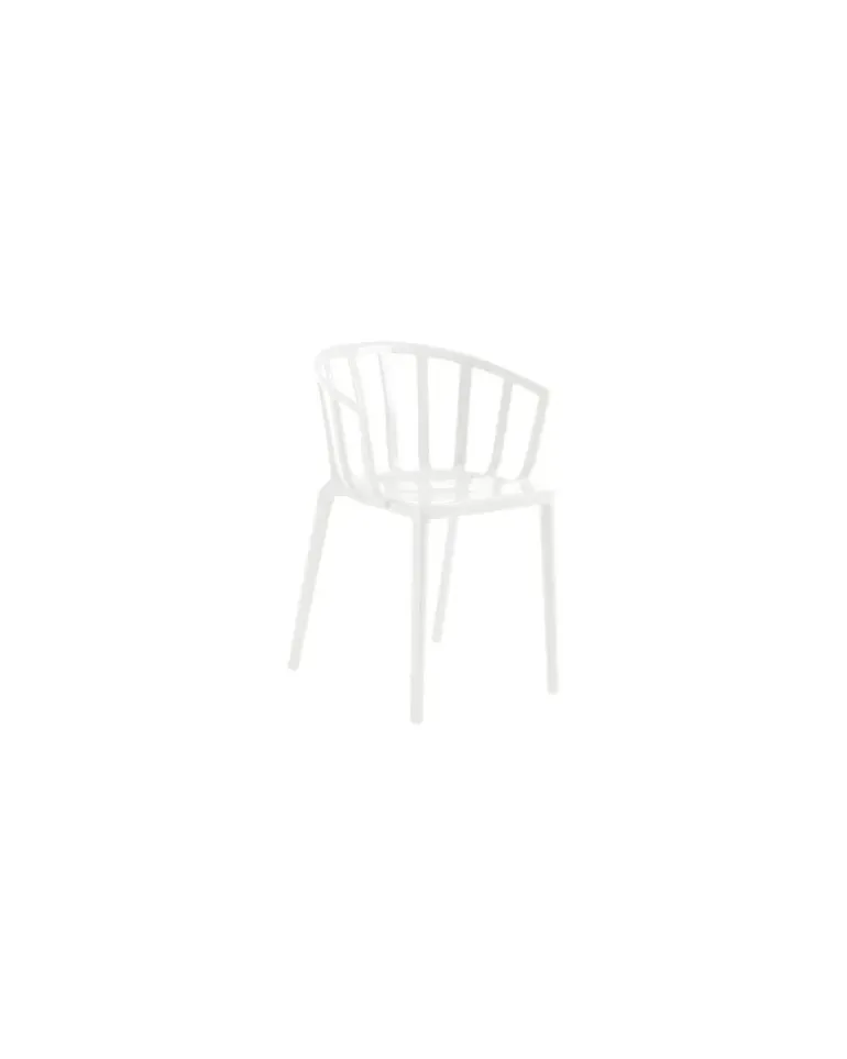 Stapelbarer Sessel Generic - Weiß - Polykarbonat - Designer Philippe Starck