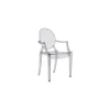 Stapelbarer Sessel Ghost - Grau - Polycarbonat 2.13 - Designer Philippe Starck