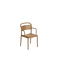 Stapelbarer Sessel Linear - Beige - Stahl - Designer Thomas Bentzen