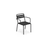 Stapelbarer Sessel Star - Gelb - Aluminium