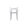 Stapelbarer Stuhl Masters - Grau - Recyceltes thermoplast. Technopolymer - Designer Philippe STARCK with Eugeni QUITLLET