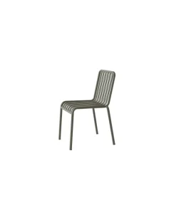 Stapelbarer Stuhl Palissade - Grün - Epoxy-Farbe - Designer Ronan & Erwan Bouroullec