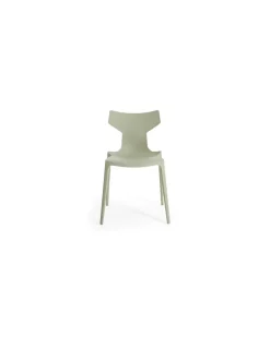 Stapelbarer Stuhl Re-Chair - Grün - Recyceltes thermoplast. Technopolymer - Designer Antonio Citterio