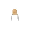 Stapelbarer Stuhl Tate - Holz natur - Stahl - Designer Jasper Morrison