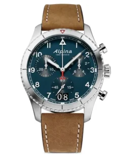 Startimer Pilot Quartz Chronograph Big Date 41mm - Blau