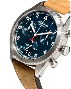 Startimer Pilot Quartz Chronograph Big Date 41mm - Blau