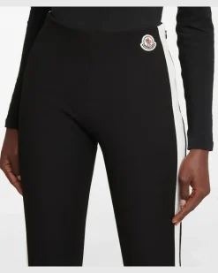 Steghose aus Jersey Schwarz