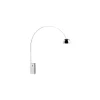 Stehleuchte Arco - Metall - Carrara-Marmor - Designer Achille Castiglioni