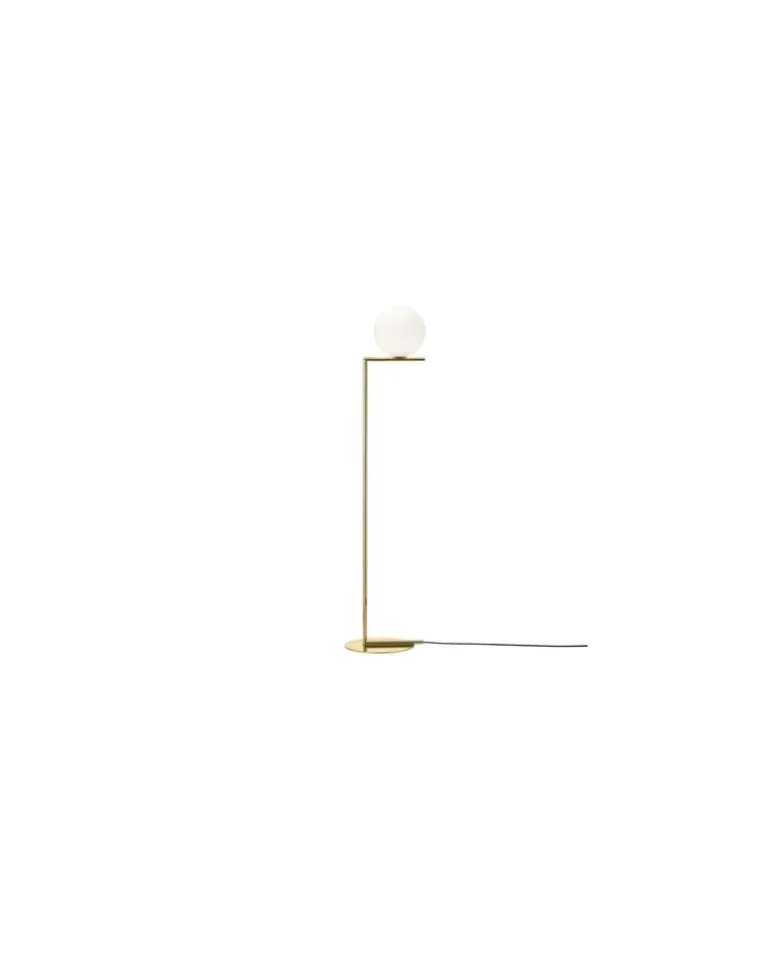 Stehleuchte IC - Gold - Stahl 24 Karat Gold Finish - Designer Michael Anastassiades