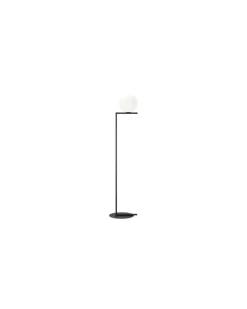 Stehleuchte IC - Schwarz - gefirnister Stahl - Designer Michael Anastassiades
