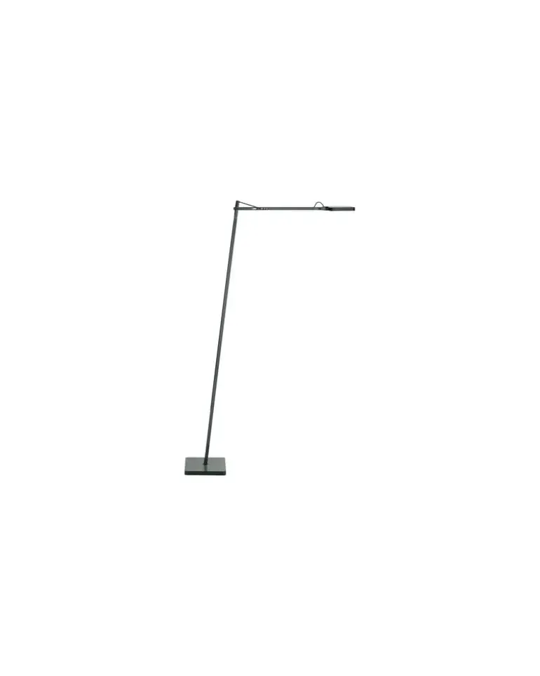 Stehleuchte Kelvin - Grau - Gussaluminium - Designer Antonio Citterio