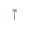 Stehleuchte Lampadaire - Holz natur - Gummibaum-Holz