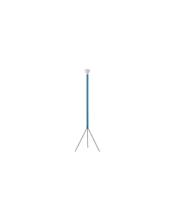 Stehleuchte Luminator - Blau - Metall - Designer Pier Giacomo Castiglioni