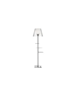 Stehleuchte - Transparent - Aluminium - Designer Philippe Starck