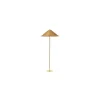 Stehleuchte Tynell - Holz natur - Rattan, natur - Designer Paavo Tynell